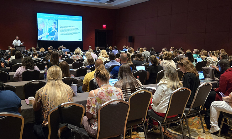 A packed house at “Rethinking Budgeting to Strategically Solve Budgeting Challenges”