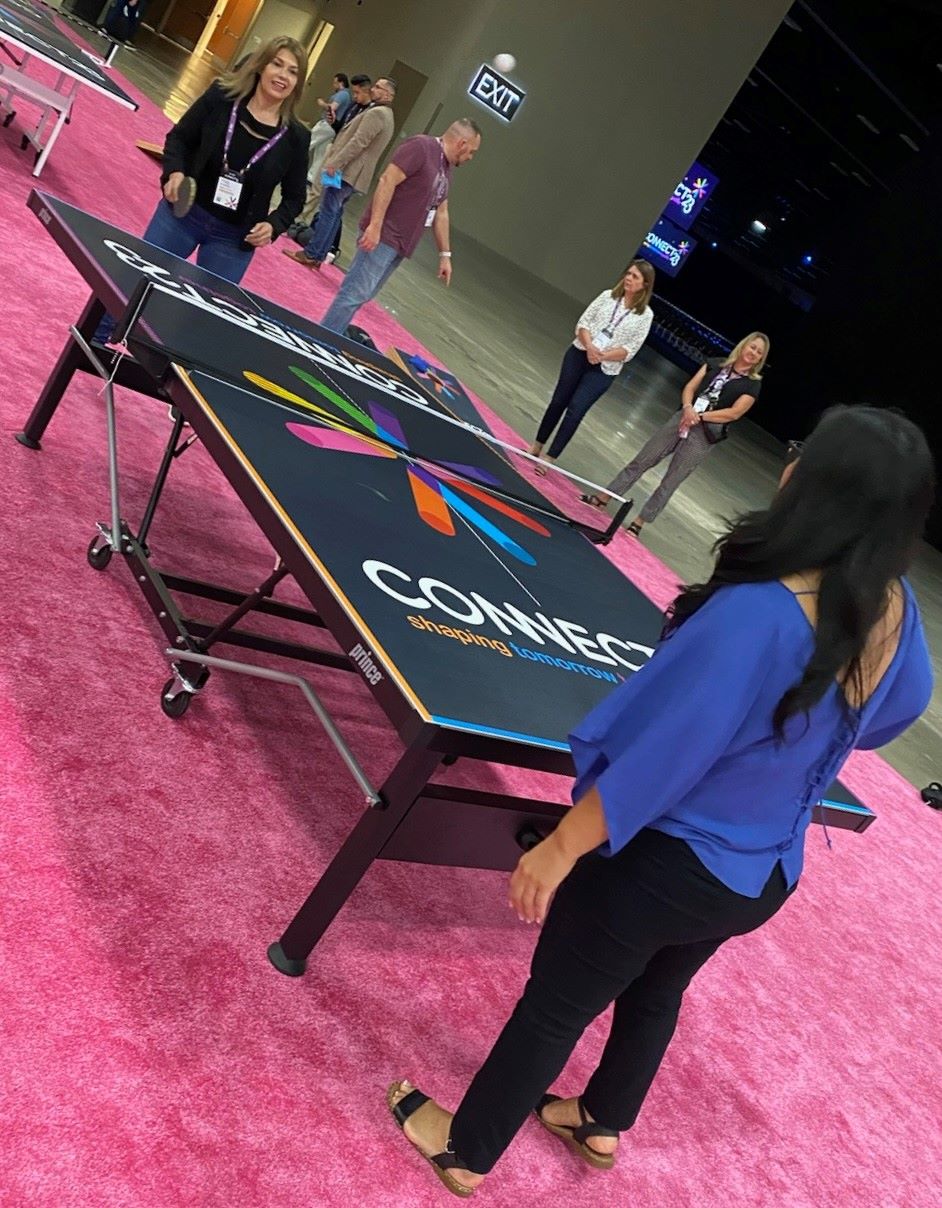 Connect Day 2 Ping Pong Wellness Break