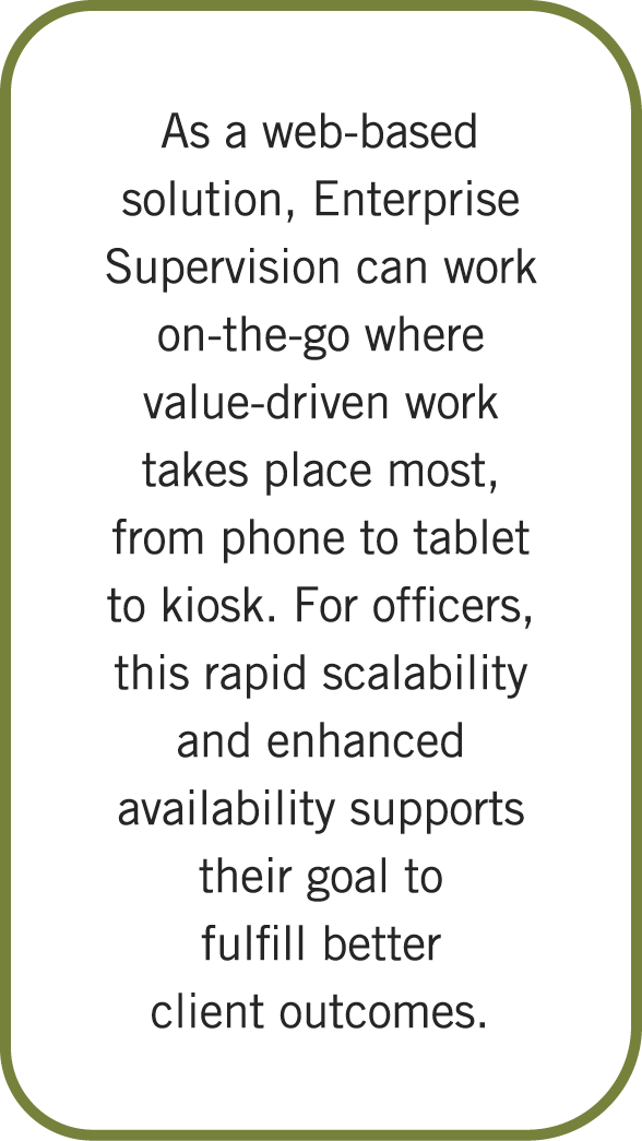As a web based solution, Enterprise Supervision can work on the go where value driven work takes place most, from pho...