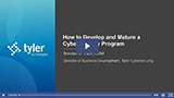 WATCH: How to Develop and Mature a Security Program