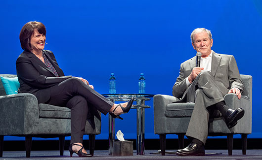 Former President George W. Bush at Tyler Connect